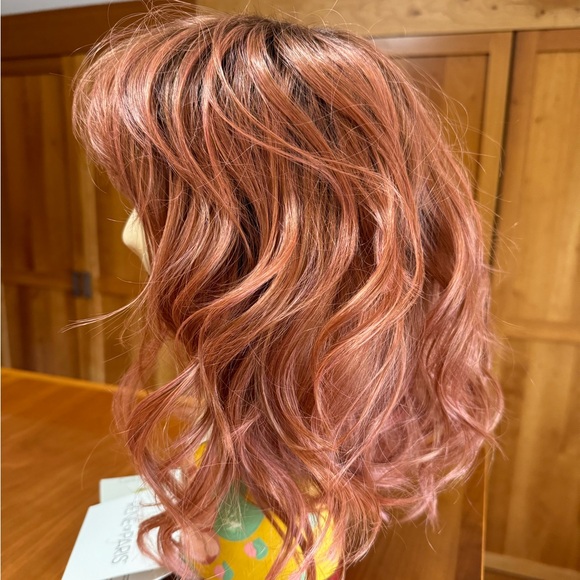René of Paris Breezy Wavez wig in dusty rose - Picture 6 of 10